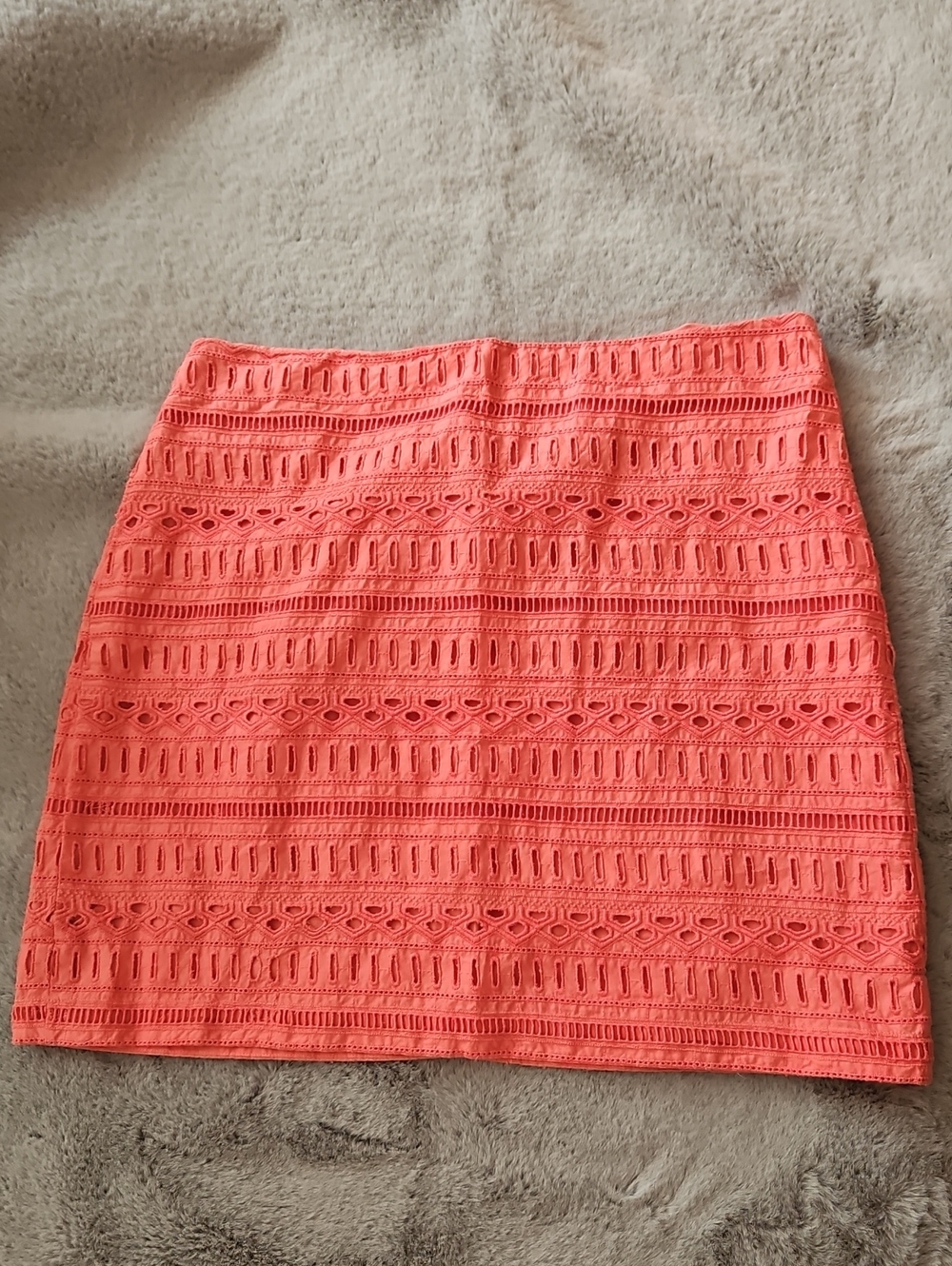 GAP Pink Eyelet Mini Skirt